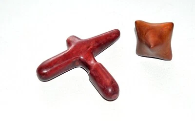 Traditional Thai Wooden Massage Tools For Foot Hand Body Reflexology( Set of 2) - image 1 of 4