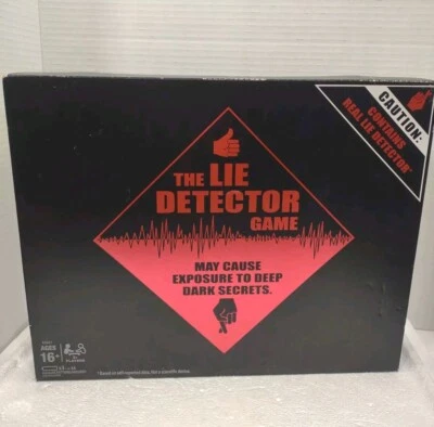 The Lie Detector Game Hasbro 2018 Edition Electronic Age 16+ 2+ Players Tested - Image 1 of 4