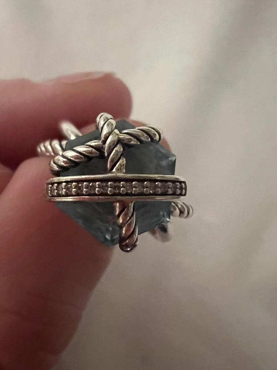 David Yurman Blue Topaz Gemstone Fine Rings for sale | eBay