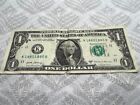 Fancy Serial Number 1880 1880 One Dollar Bill Note Repeater Federal Reserve 1$