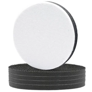 5PACK 6 in Soft Foam Interface Sanding Disc Sander Buffer Hook Loop Backing Pad - Picture 1 of 8