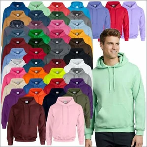 Unisex Sudadera Lisa Hoddie Sudadera Prenda para el torso de lana con capucha M-XL - Imagen 1 de 6