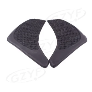 Black Tank Traction Side Pad Knee Grip Protector Sticker For Yamaha FZ1 2006-15 - Imagen 1 de 1