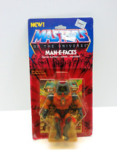 MOTU VINTAGE MAN-E-FACES Masters of the Universe MOC sealed figure He-Man