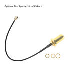 (10cm)WalkieTalkie Antenna SMA To UFL/u.FL/IPEX/IPEX RF Female Adapter