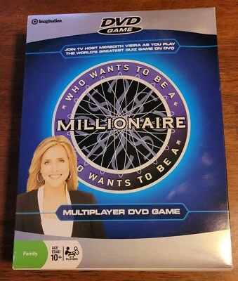 Who Wants To Be A Millionaire DVD Game Imagination Meredith Vieira - Image 1 of 2
