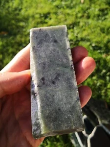 New Zealand Greenstone Nephrite Jade Pounamu translucent slab lapidary carving - Picture 1 of 7