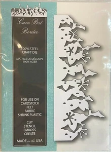 Memory Box Discontinued Cutting Die "Cave Bat Border" #99018 - Picture 1 of 1