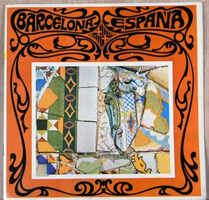 '72 Retro Booklet Travel Souvenir Barcelona Spain Espana Gothic Quarter - Picture 1 of 7