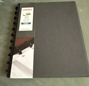 MyOfficeInnovations ARC Customizable Notebook 8-1/2" x 11" 60 Sheets Gray, New. - Bild 1 von 7