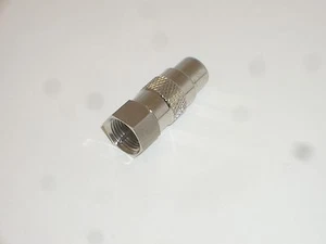 AIM F MALE TO RCA FEMALE ADAPTER CONNECTOR - Picture 1 of 2