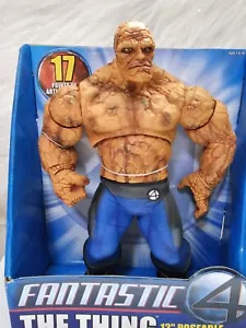 2005 MARVEL FANTASTIC 4 THING 12" POSABLE FIGURE NEW - Picture 1 of 8