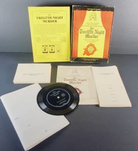 VTG COMPLETE The Twelfth Night Murder Jamie Swise Board Games JUST GAMES - Picture 1 of 15