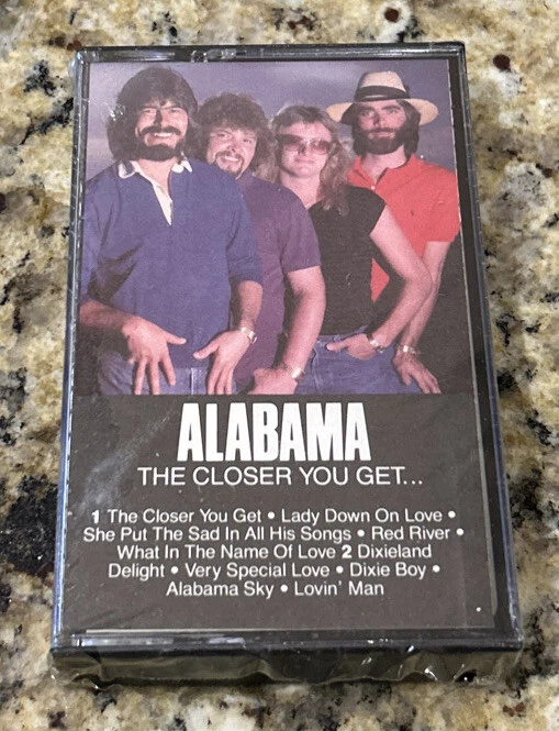 The Closer You Get Cassette Tape Alabama 1983 RCA Records Corporation