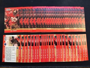 1990 NFL Pro Set - #295 Jerry Rice 50 Card Lot CLEAN/SHARP - Picture 1 of 1