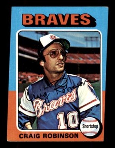 1975 Topps Mini Baseball #367 Craig Robinson VG/EX