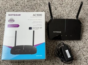 NETGEAR AC1000 (R6080) Dual Band WiFi Router - Pre Owned - Picture 1 of 4