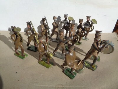 GM Georges Munckle, banda Primera Guerra Mundial, hecho en Francia, raro plomo hueco fundido, TT Foto 1 de 4