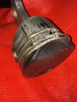 NHRA JIM DUNN DRAG RACING Top Fuel AL HOFFMAN Carro Engraçado PISTÃO E VARA “RARO” - Imagem 1 de 4