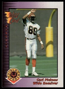 1992 Wild Card #20 Carl Pickens Field Force Cincinnati Bengals NM+ - Picture 1 of 2