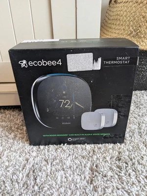 Ecobee 4 Smart Thermostat Lot FOR PARTS - Image 1 of 4