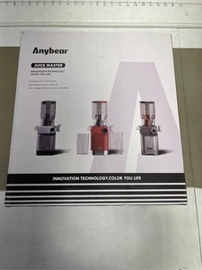 Anybear Spremiagrumi a Freddo, 200W Masticazione Slow Juicer 4,3" Grande Scivolo di Alimentazione Fi - Foto 1 di 3