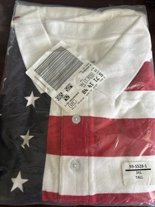 king size polo 3xlt american flag shirt - Bild 1 von 2