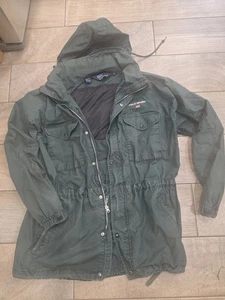 Vintage 90s Polo Ralph Lauren Sport Military Field Windbreaker Jacket Sz MED - Picture 1 of 9