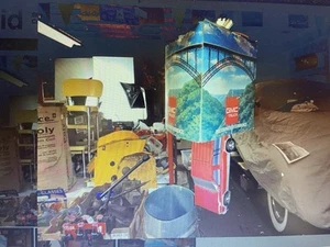 GMC Truck The Strength of Experience Ceiling Hanging Truck Cardboard Sign 1993 - Picture 1 of 18