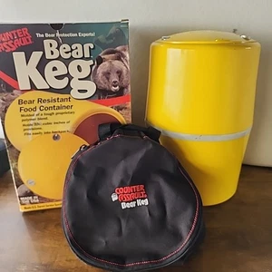 Counter Assault Bear Keg, Rucksack Lebensmittelbehälter und Tragetasche, hergestellt in den USA - Bild 1 von 18