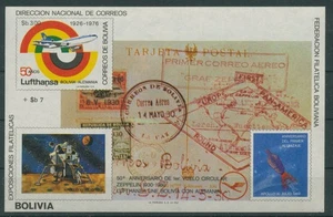 Bolivien 1980 Zeppelin Südamerikafahrt Block 104 postfrisch (C22858) - Bild 1 von 1