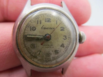 Reloj pulsera Emerson 17 Jewels vintage para mujer Foto 1 de 4