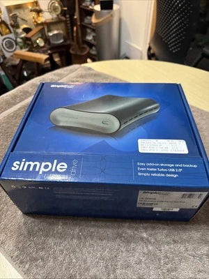 Simple Drive 1tb External Hard Drive SimpleTech Fabrik S1000U Faster Than Usb2.0 - Image 1 of 4