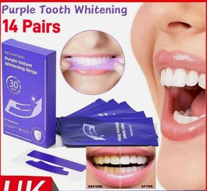 14 Pairs - Hismile V34 Tooth Whitening Strips New Sale - Picture 1 of 15