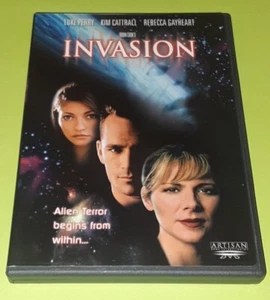 INVASION DVD - 2002 Sci-Fi Fantasy Luke Perry Space Alien Species CIB OOP Tested - Bild 1 von 1