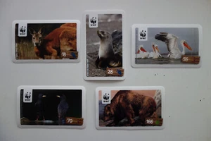 5 REWE Sammelbilder/-sticker "WWF for a living planet" Tierbilder neu - Bild 1 von 2