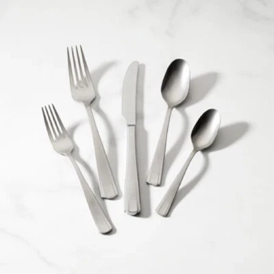 Vieira perla francesa lenox vintage - Acero inoxidable 18/10 65 piezas. Juego de cubiertos Foto 1 de 4