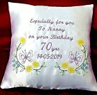 Personalised Embroidered Birthday Gift 40Th 50Th 60Th 70Th 80Th 90Th Any Age 3