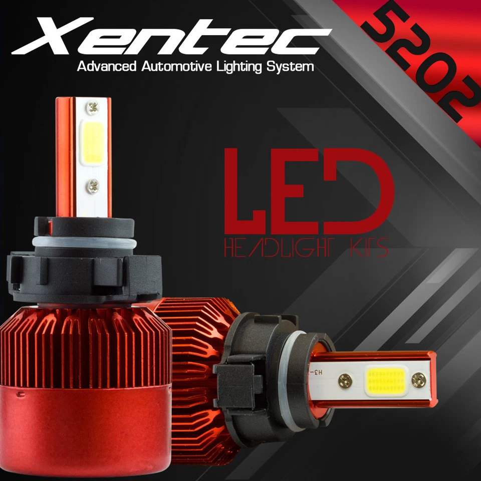 XENTEC LED HID 6000K Kit Faro Antiniebla 5202 12086 H16 GMC Sierra 3500 HD 2007-2016 Foto 1 de 4