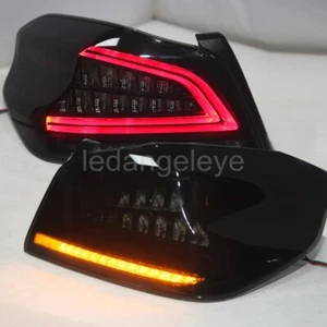 Smoke black rear lights 2014-2018 year For SUBARU Impreza WRX LED Tail lights YZ - Picture 1 of 12