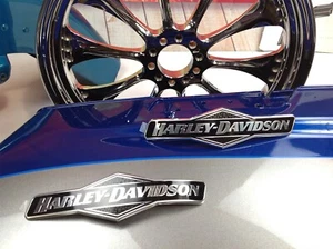 Genuine Harley Street XG500 Skull Willie G Fuel Gas Tank Set Emblems Badges - Picture 1 of 12