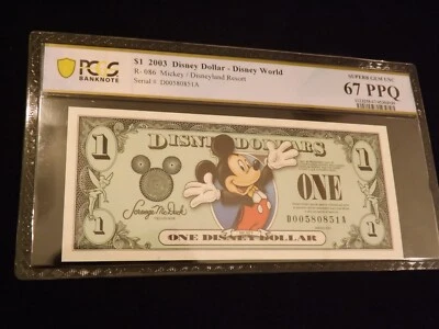 2003      $1          MICKEY          PCGS  67 PPQ - Image 1 of 2