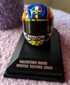 Minichamps 1/8 Scale 397 050099 - AGV Helmet Winter Testing 2005 V. Rossi - Picture 1 of 4