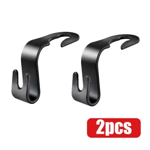 2pcs Car Headrest Back Seat Hook Hanger Vehicle Holder Bag Rack Hook - Picture 1 of 12