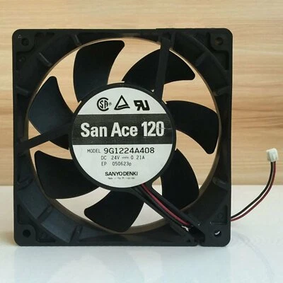 9G1224A408 For SANYO San Ace120 24V 0.21A cooling fan#QW - Image 1 of 2