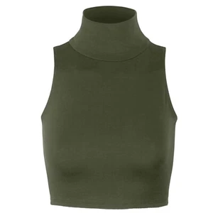 Zara - House of Harlow 1960 - Hunter Green Ribbed Halter Top XS - Worn 1 Time - Picture 1 of 8