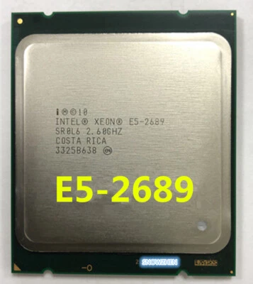 Intel Xeon E5-2689 CPU 8-Core 20M 2.60Ghz 8GT/s SR0L6 LGA2011 Processor - Image 1 of 2
