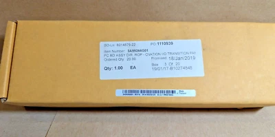 Emerson Ovation 3A99266G01 PC BOARD LOCAL I/O TRANSITION PANEL (New In Box) - Image 1 of 4