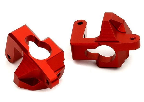 Red Billet Machined Caster Blocks for HPI Ken Block WR8 3.0 - Image 1 of 1