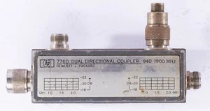 HP/Agilent Directional Coupler 776D – 940 MHz to 1.9 GHz - Picture 1 of 6